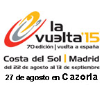Etapa de la Vuelta Ciclista a España en Cazorla