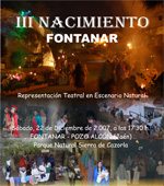 Ensayo General del III NACIMIENTO VIVIENTE EN FONTANAR